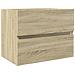 Mobile Lavabo Rovere Sonoma 60x38,5x45 Cm In Legno Multistrato - Foto miniatura 2