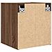 Comodino a Muro Rovere Marrone 38x34x40 cm - Foto miniatura 4