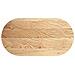 Piano Per Tavolo 120x60x4 Cm In Rovere Massello Ovale - Foto miniatura 2