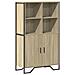 Credenza Rovere Sonoma 79,5x35,5x137,5 Cm In Legno Multistrato - Foto miniatura 2