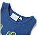 Canotta da Bambino Blu Scuro Mélange 140 - Foto miniatura 3