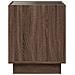Tavolino da Salotto con LED Infinity Rovere Marrone 50x50x50 cm - Foto miniatura 7