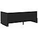 Cornice del letto ad angolo Nero 90 x 200 cm Velluto - Foto miniatura 7