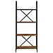 Libreria Rovere fumo 60 x 30 x 146 cm Legno multistrato - Foto miniatura 5