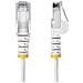Cavo Ethernet CAT6 Bianco da 5m; Patch UTP con Plug RJ45 Antigroviglio e Rilievi di Trazione, Cavo Lan Slim in Rame Puro 28AWG, Sottoposto a test Fluke - Foto miniatura 3