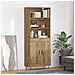 Credenza Rovere artigianale 69,5 x 34 x 180 cm - Foto miniatura 2