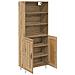 Credenza Rovere artigianale 69,5 x 34 x 180 cm - Foto miniatura 5