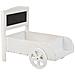 Supporto Carrello Portafiori In Legno Bianco 38x31,5x24h - Foto miniatura 1