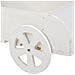 Supporto Carrello Portafiori In Legno Bianco 38x31,5x24h - Foto miniatura 8