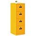 Armadio per File 2 pcs Giallo senape 44 x 50 x 106.5 cm - Foto miniatura 3