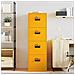 Armadio per File 2 pcs Giallo senape 44 x 50 x 106.5 cm - Foto miniatura 4