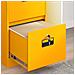 Armadio per File 2 pcs Giallo senape 44 x 50 x 106.5 cm - Foto miniatura 5