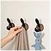 Ganci Sovrapporta Colore Noce 4 Pezzi — Ganci In Abs Senza Foratura E Senza Tracce 5-10kg Per Bagno E Porta - Foto miniatura 6