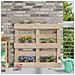 Fioriere per Euro pallet 24 pcs Marrone 13,5 x 9 x 9,5 cm - Foto miniatura 2