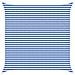 Telo Ombra Blu e Bianco 4,5 x 4,5 m HDPE - Foto miniatura 1