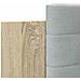 Struttura letto con testata Rovere Sonoma Legno ingegnerizzato - Foto miniatura 5