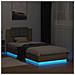 Struttura letto con testata Rovere Sonoma Legno ingegnerizzato - Foto miniatura 8