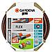 Set 6 Pz Tubo Da Giardino Comfort Flex 13 Mm 20 M 18034-20 - Foto miniatura 2