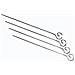 Set 4 Spiedini In Acciaio Inox Cm 22 Di - Foto miniatura 1