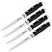 Prestigiosi Coltelli In Acciaio Forgiato Qualità Professionale Modelli Vari - Set 4 Coltelli Bistecca, Lama Da 12.5 Cm - Foto miniatura 1