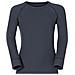 Intimo Odlo Shirt L / s Crew Neck Kids Warm Abbigliamento Ragazzi 116 - Foto miniatura 1