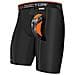 Pantaloncini Ultra Pro Compression Con Conchiglia Ultra Carbon Flex Bambino 337 - Nero L - Foto miniatura 1