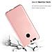 Custodia Compatibile Con Honor 8 Pro In Oro Rosa Metallo - Hard Case Coperchio Protettivo In Look Metallico Contro I Graffi E Gli Urti - Foto miniatura 3