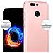 Custodia Compatibile Con Honor 8 Pro In Oro Rosa Metallo - Hard Case Coperchio Protettivo In Look Metallico Contro I Graffi E Gli Urti - Foto miniatura 4