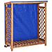 Rimessa Per Legna Da Ardere 105x38x118cm Massello Di Acacia - Foto miniatura 1