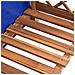 Rimessa Per Legna Da Ardere 105x38x118cm Massello Di Acacia - Foto miniatura 5