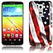 Custodia Compatibile Con Lg G2 Con Stampa Stars And Stripes - Hard Case Coperchio Protettivo Con Design Alla Moda - Foto miniatura 1