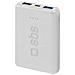 Caricabatterie Portatile A Ricarica Rapida Con Intelligent Charge Dotato Di 1 Ingresso Micro Usb E 2 Uscite Usb Da 1 A E 2.1a, Colore Bianco - Foto miniatura 2