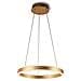 Lampada A Sospensione A Led Integrata In Oro - Foto miniatura 5