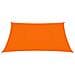 Parasole a Vela Oxford Rettangolare 2,5x3 m Arancione - Foto miniatura 1