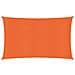 Vela Parasole 160 g / m² Arancione 2x5 m in HDPE - Foto miniatura 1