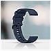 Cinturino Xiaomi Watch S1 Active / Watch Color 2 Silicone Flessibile Blu Scuro - Foto miniatura 5
