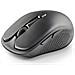 EVORUST Mouse Wireless Bluetooth Ricaricabile con Tasti Silenziosi, Nero - Foto miniatura 4