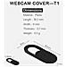 Protezione Webcam - Slider Copertura Webcam - Nero - Foto miniatura 2