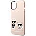 Hard Cover Silicone Karl And Choupette Magsafe Pink, For Iphone 14 Plus, Klhmp14msskci (klhmp14msskci) - Foto miniatura 1