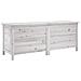 Contenitore Giardino Bianco 150x50x56,5 Cm Legno Massello Abete - Foto miniatura 2