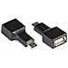 USB-AD201 adattatore per inversione del genere dei cavi USB C USB A Nero - Foto miniatura 1
