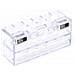 Csk-nm10/p12 Clip Sicura Bloccaporte Rj-45 Trasparente Plastica 1 Pz - Foto miniatura 3