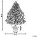 Albero di Natale Verde 240 cm, Apertura a Ombrello, Ingifugo CORTINA | Maisons du Monde