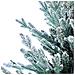 Albero Di Natale Innevato In Sacco Di Iuta 90 Cm Verde Ringrose - Foto miniatura 3