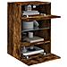Mobili TV a Parete con Luci LED 2pz Rovere Fumo 40x30x60,5 cm - Foto miniatura 3