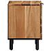 Comodino 40x33x46 cm in Legno Massello di Acacia - Foto miniatura 3