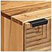 Comodino 40x33x46 cm in Legno Massello di Acacia - Foto miniatura 8