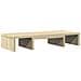 Supporto Monitor Regolabile Rovere 60x24x10,5 Cm In Truciolato - Foto miniatura 2