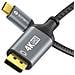 SPC-V200-010 cavo e adattatore video 1 m USB tipo-C DisplayPort Nero, Grigio - Foto miniatura 2
