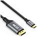SPC-V200-010 cavo e adattatore video 1 m USB tipo-C DisplayPort Nero, Grigio - Foto miniatura 3